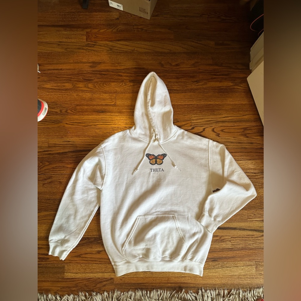 Kappa Alpha Theta sorority butterfly hoodie